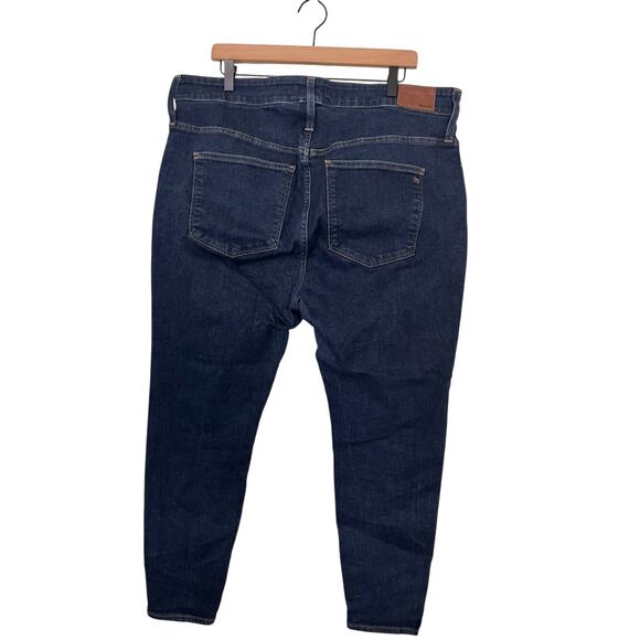 Madewell Womens Curvy High Rise Skinny Jean Lucille Wash Size 35P H6388 - Picture 3 of 6
